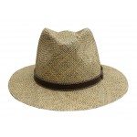 Palarie De Vara Din Paie - Stil Panama Traveller