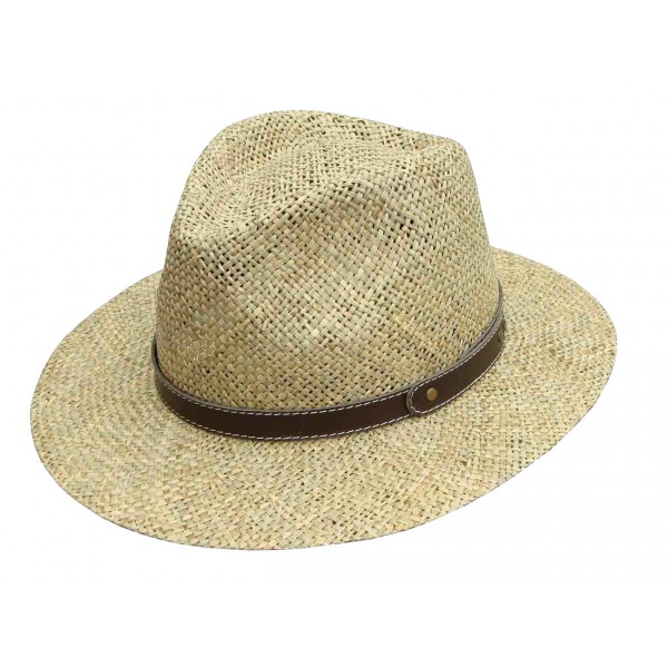 Palarie De Vara Din Paie - Stil Panama Traveller